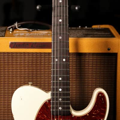 Fender Custom Shop LTD '64 Telecaster Relic 2023 - Aged Olympic White image 13