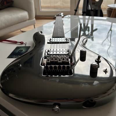 Ibanez JS PRM2 Chrome Boy – Hand Signed by Joe Satriani – VIP Provenance – Original Case – Team J. Craft Japan image 4