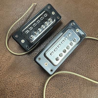 60's Matsumoku Pickups Greco w/Bezels and Mounts image 5