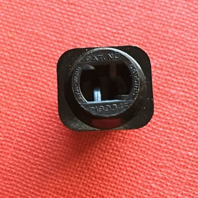 Vintage Daka-Ware Fender Telecaster Switch Tip 1950's Black Patent Number 2189845 Chicago image 1
