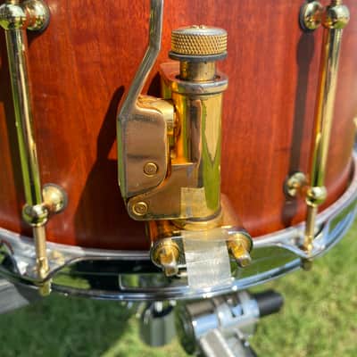 Dee Jay 13x7 Jarrah Stave Snare Drum image 5