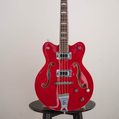 2012 Gretsch G5442BDC Double Cut Electromatic Bass - in Red image 9