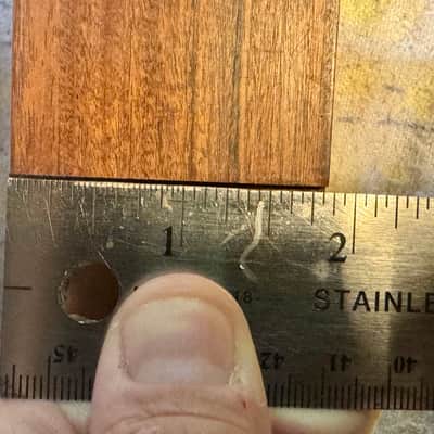 Custom Superwide Superstrat Style Guitar Neck and Body - Trans-tint Blue image 9