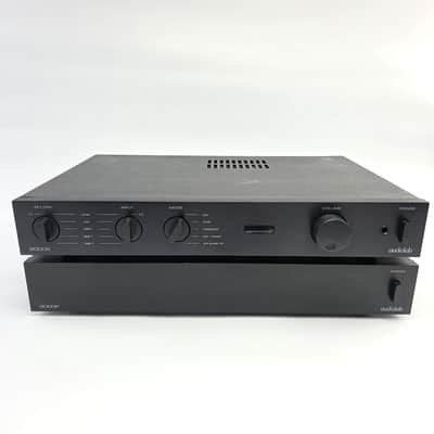 AUDIOLAB 8000S & 8000P (Integrated Amplifier + Power Amplifier) with remote control image 8