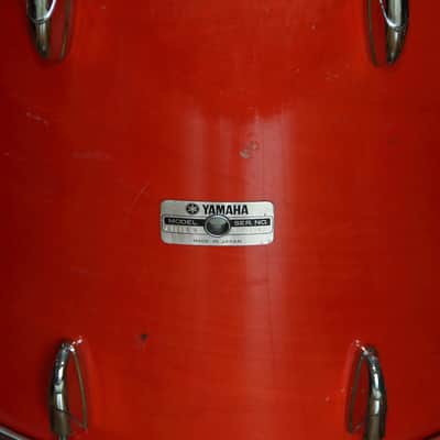 Yamaha TT818 F Tour Custom 8000 - red wood 18"x16 floor tom image 3