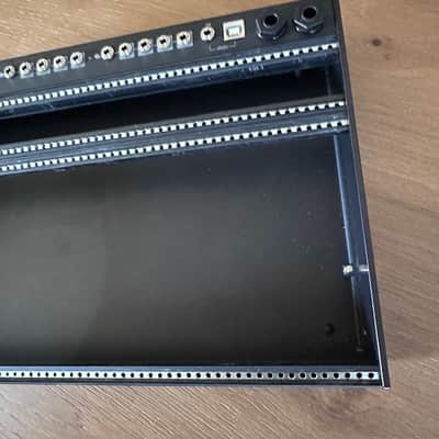 Intellijel Palette w/ lid Decksaver cover 62hp Eurorack Synth Case Stealth Black image 7