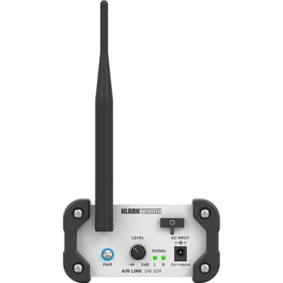 Klark Teknik AIR LINK DW 20R 2.4 GHz Wireless Stereo Receiver for High-Performance Stereo Audio Broadcasting image 8