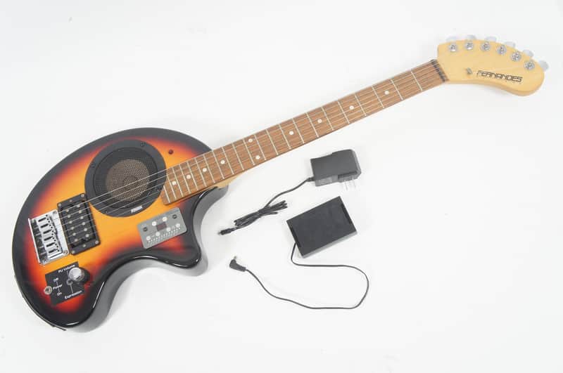 Fernandes DIGI-ZO ULT NOMAD Ultima Sunburst Built-in Speaker, Effects, Drum Machine image 1