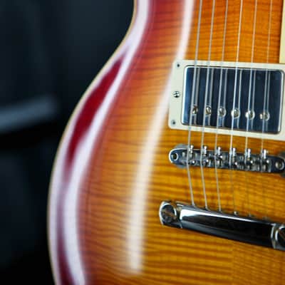 Gibson Custom Shop '59 Les Paul Standard Reissue - Washed Cherry Sunburst VOS image 10