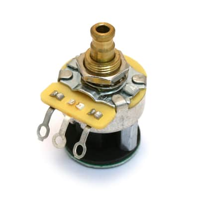Fender 006-1260-049 250K Linear Taper Solid Shaft S-1 Switch / Potentiometer