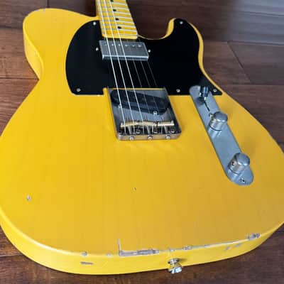 Nash Guitars Model T-52 Humbucker Neck Butterscotch Blonde Maple Neck NG5917 image 4