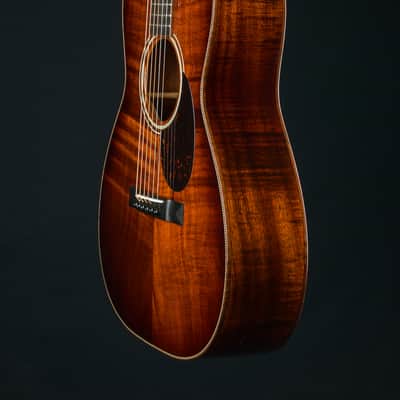Santa Cruz 00 All Figured Koa Sunburst Custom Used (2023) image 13