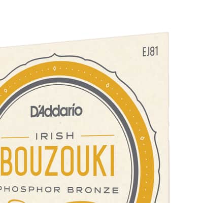 D'Addario Irish Bouzouki Strings EJ81 GDAD tuning image 3