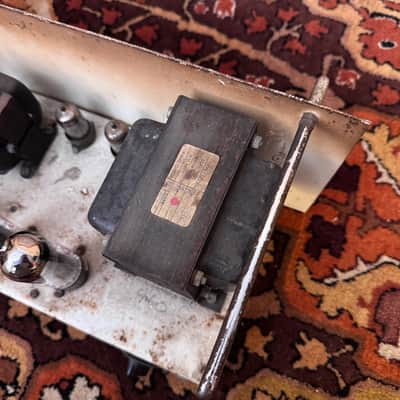Vintage 1970s Matamp Orange Slave Unit SL100 EL34 Valve Amplifier Head image 13