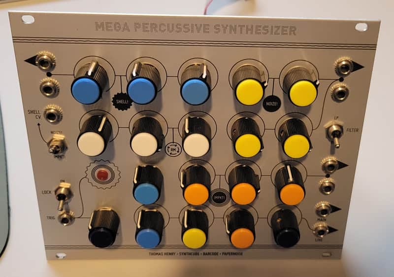 Thomas Henry Mega Percussive Synthesizer Silver image 1