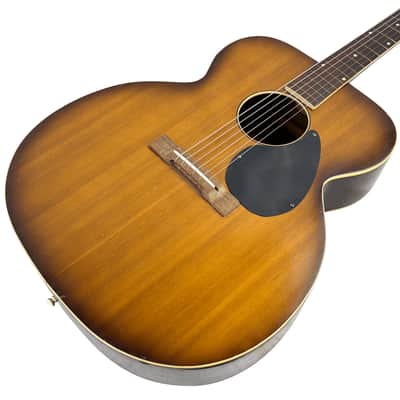 Silvertone K55 50's Jumbo Acoustic Sunburst (Used) image 5