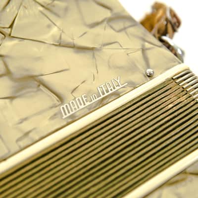 Noble Atom Accordion 1950s Pearloid owned by Billy Corgan Mellon Collie image 6
