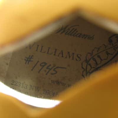 JOHN WILLIAMS DULCIMER pine top - flame maple - used image 7