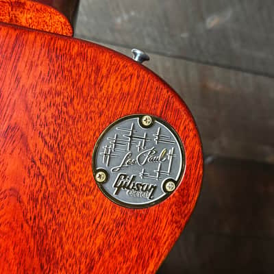 Gibson Custom 1960 Les Paul Standard Reissue, VOS 8.15 LBS!! - Tangerine Burst 06037 image 9