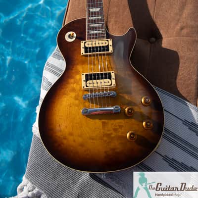 1981 Tokai LS-60 Love Rock - '59 Les Paul Copy -Killer & RARE Birds Eye/Quilted Top - Made in Japan - Pro Set Up! image 2