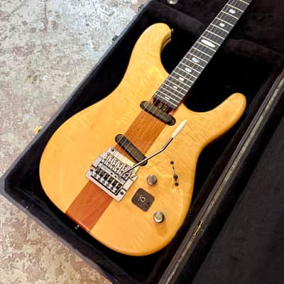 Alembic Prototype Super Strat c 1980 - Natural original vintage USA image 5