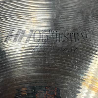 Used Sabian 20" HH Viennese Orchestral Cymbal Pair image 14