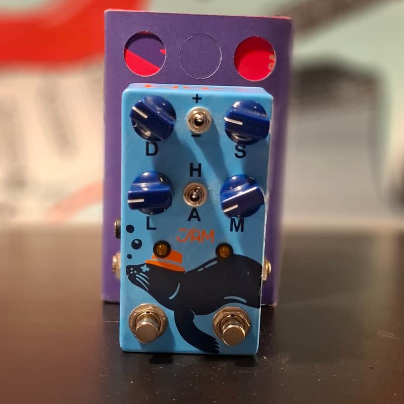 2020 – 2021 JAM Pedals Harmonious Monk Tremolo Blue