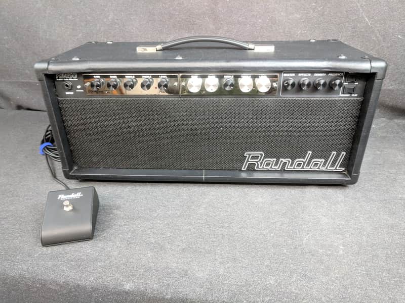 Randall RM50 Modular Amp Head 50W Tube Guitar Amplifier w/ Blackface & Deluxe Modules + Footswitch image 1