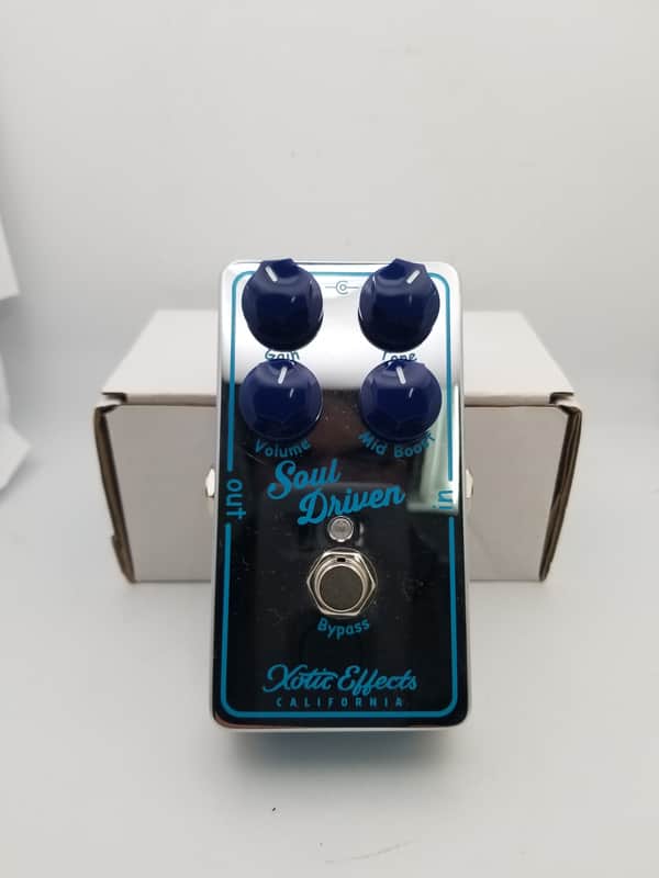 Xotic Soul Driven Overdrive 2010s - Chrome X4232 image 1