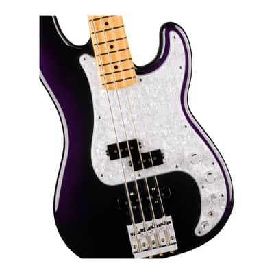 Fender Player II Modified Active Precision 4-String Right-Handed Bass Guitar with Maple Fingerboard and Alder Body (Dusk) image 3