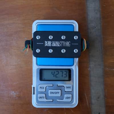 NOS 60s Dan Armstrong london series bass pickup low impedance floating humbucker pickup for acoustic, archtop and sliding pickup bass guitars 43grams (1.5oz)! image 6
