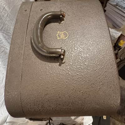 Vintage Bell & Howell Filmosound 1x12” Cab with Jensen Speaker and Newcomb amp - perfect for Harp players! image 9