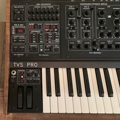 Tom Oberheim Two Voice Synthesizer Pro TVS Pro Limited Edition Black image 3