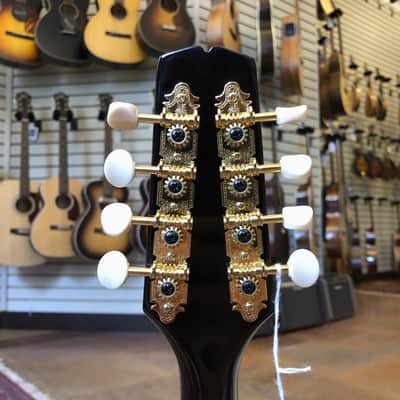 Kentucky KM-500 Artist German Spruce/Alpine Maple A-Style Mandolin Sunburst w/Padded Gig Bag image 8
