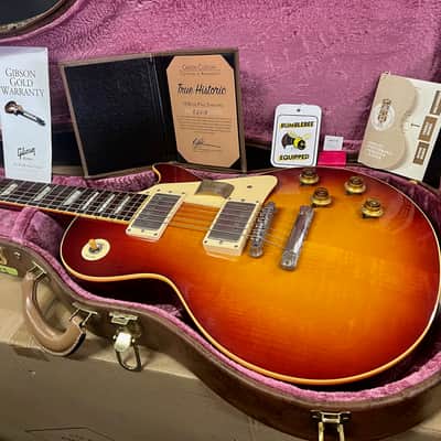 Gibson Custom Shop True Historic '58 Les Paul Reissue 2016 - Deep Cherry Sunburst image 4