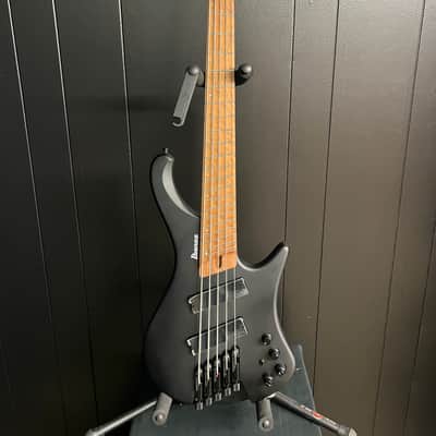 Ibanez Bass Workshop EHB1005MS Bass Guitar - Black Flat, Free Ship, 821 image 6