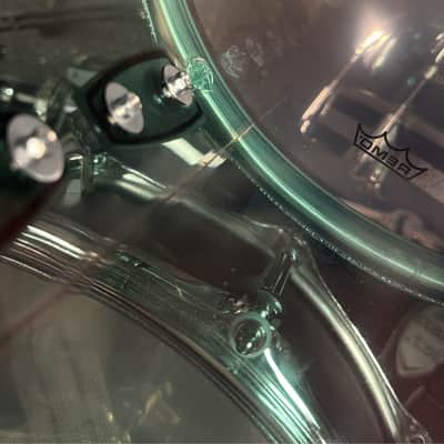 Ludwig Vistalite/RCI Starlite - Coke Bottle Green image 4