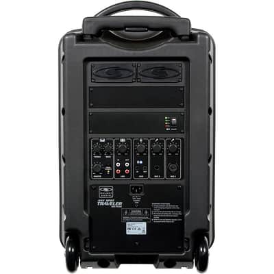 Galaxy Audio TV10-C010H000G Galaxy Audio Traveler 10 Portable PA System With CD Player, One Wireless Receiver, And One Handheld Microphone Regular image 3