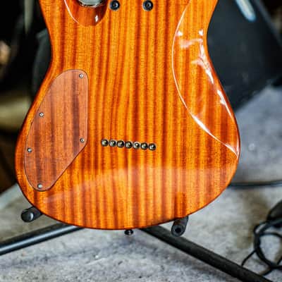 Leonardo Orsi Custom 7-String – 2018 Exhibition Model – Handcrafted, lightweight "Workhorse" with Premium Aesthetics image 11
