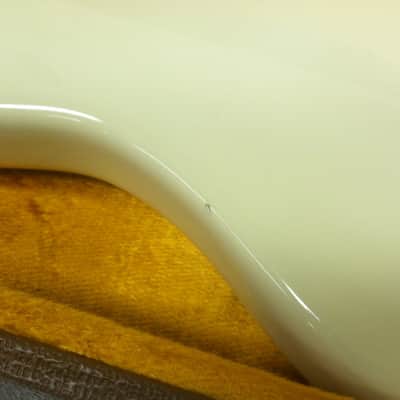 Fender Jaguar (USA) Olympic White w/ Spitfire Tortoise image 16