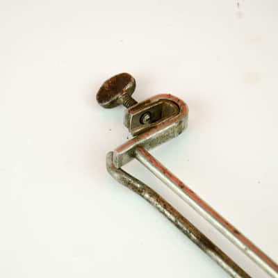 20's 30's Ludwig Simplicity Crash Holder Hanging Cymbal Mount Arm, Bass Drum Hoop Mount image 2