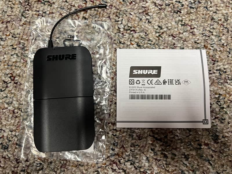 Shure BLX1 Wireless Bodypack Transmitter - H10 Band