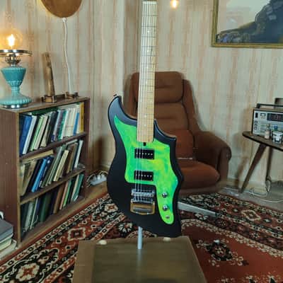 Samara Style Custom Guitar Soviet Retro Reissue Handcrafted Vintage Vibe image 6