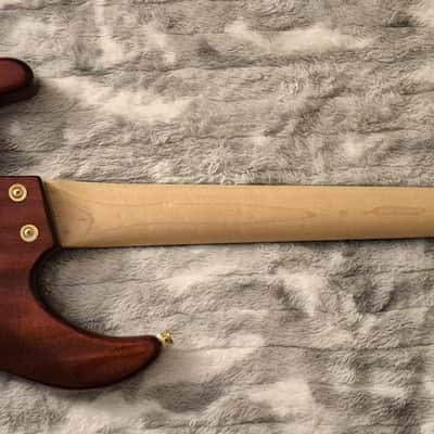 Dean Jeff Berlin Player Signature - Trans Brazilia Burst - 2010s - Dual Humbuckers - Active - 4-String Bass image 14