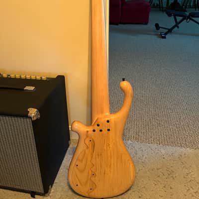 Martinson Nessie 2023 - Gloss wood/polymer top with satin body and bolt-on neck image 4