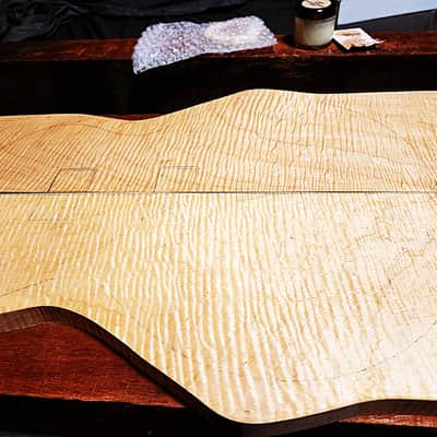 1959 Burst Build Package – Brazilian Rosewood, Old Growth Mahogany & Flame Maple image 4