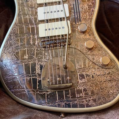 James Trussart Steel Master 2012 - Shiny antique gold gator image 6