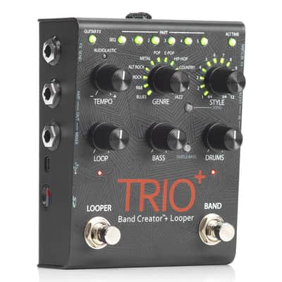 DigiTech Trio+ Band Creator Plus Looper Guitar Effects Pedal with 2 Free Patch Cables image 11