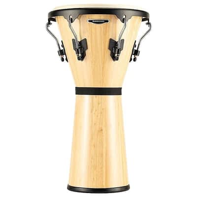 Meinl HDJ500NT 12 1/2" Headliner Series Natural Wood Djembe image 2
