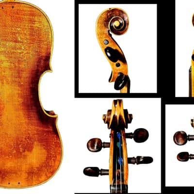 Antique 4/4 Violin - Labeled “Ruggeri 1675” Cremona - Flamed Maple Back - Complete Outfit with Case, Bow & Certificate - VIDEOS image 20